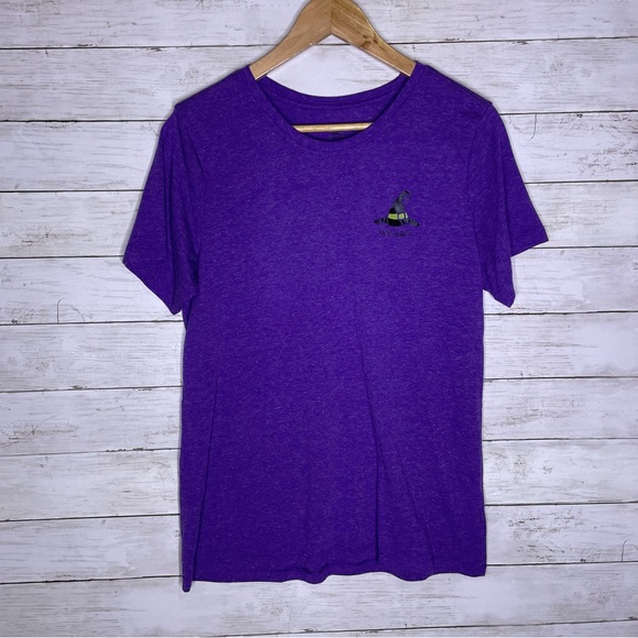 Celebrate Halloween Bad Witch Small Print Graphic T-shirt Womens Medium - Picture 3 of 5